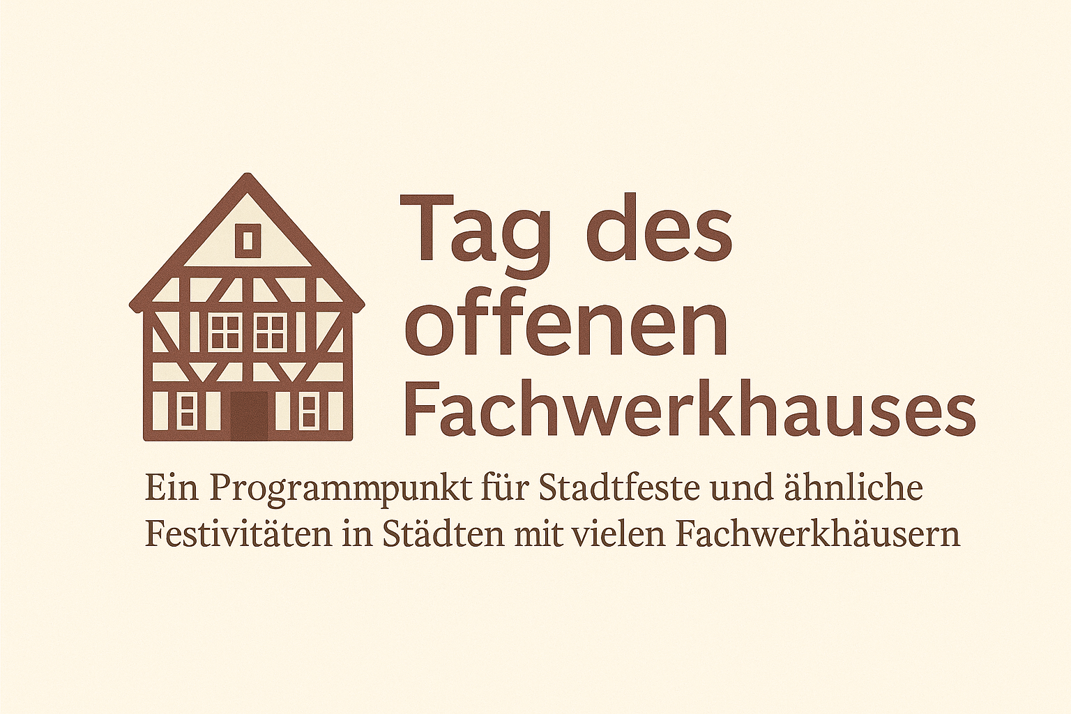 Tag des offenen Fachwerkhauses